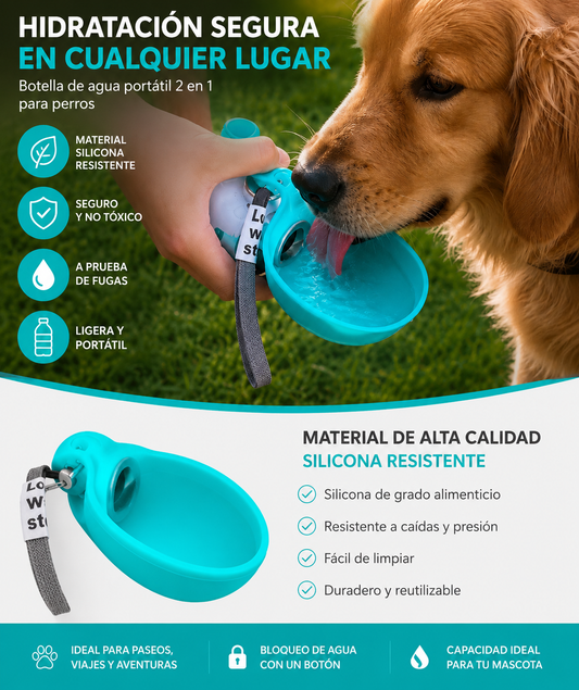 Portable Dog Water Bottle