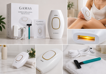 Gamas depiladora IPL laser