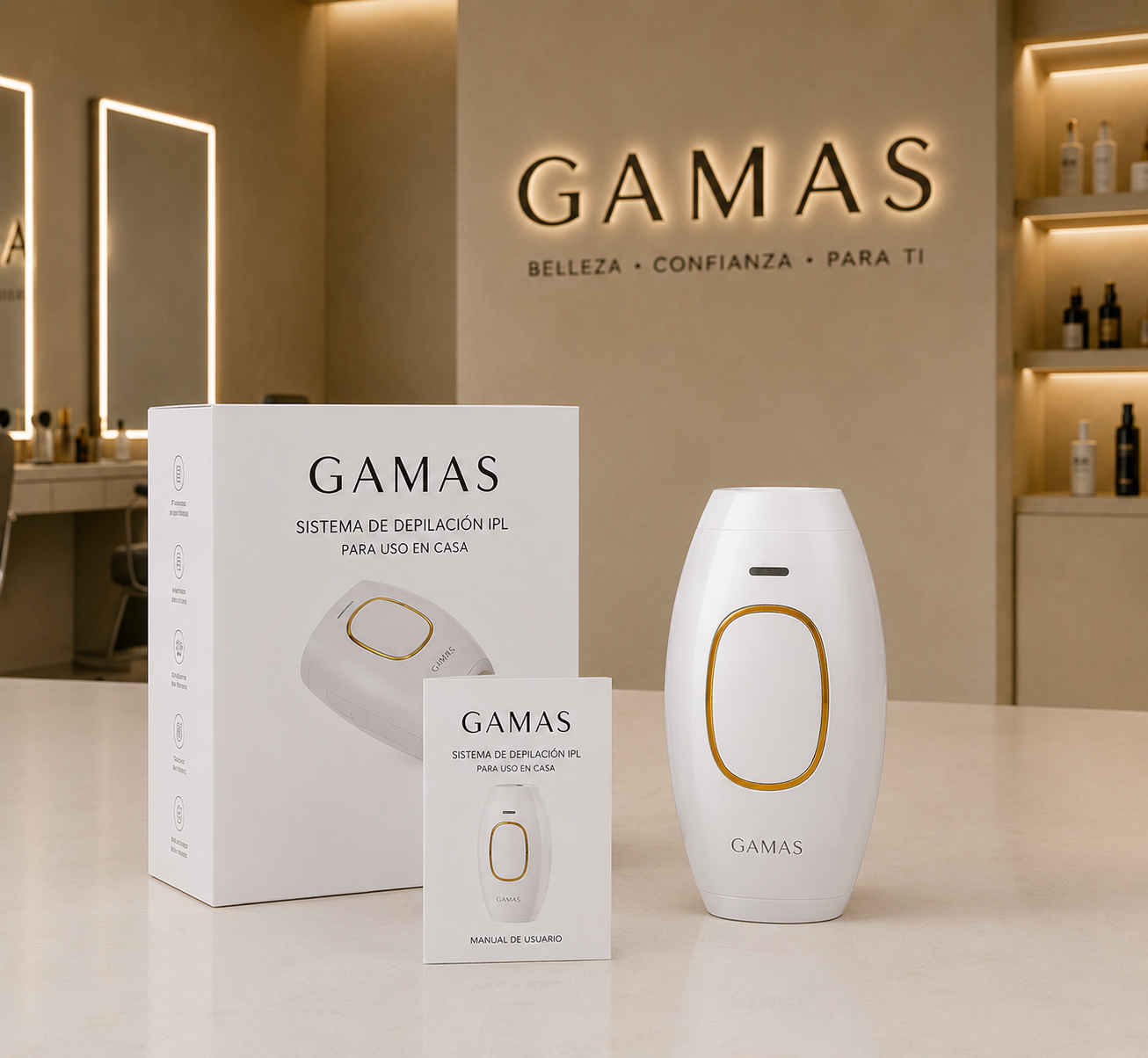 Gamas depiladora IPL laser