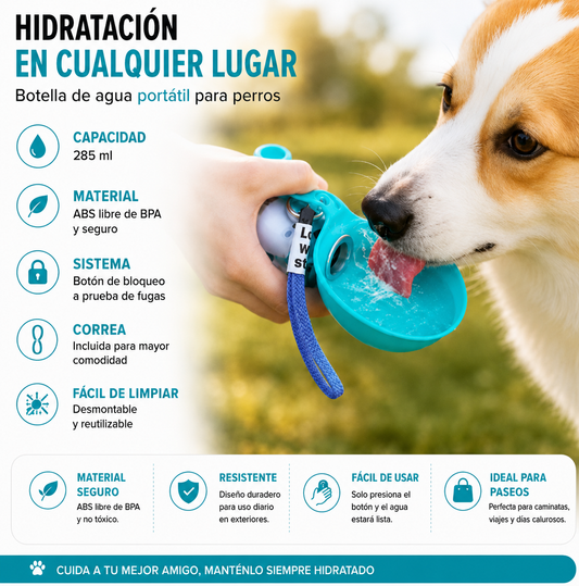 Portable Dog Water Bottle