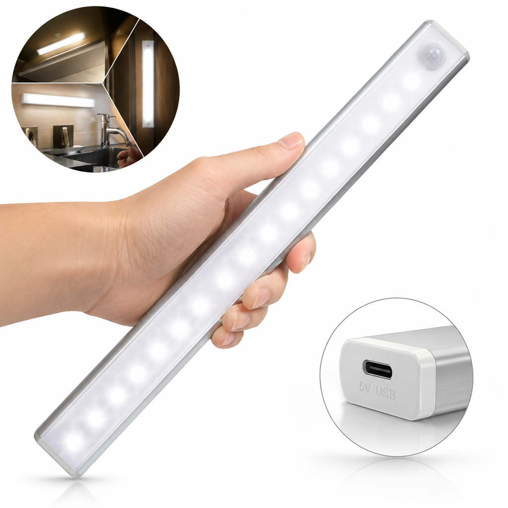 Luz LED Inteligente con Sensor de Movimiento